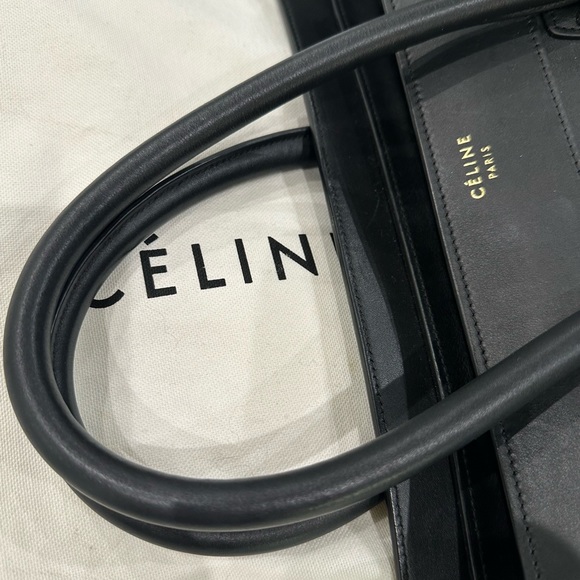Celine mini luggage in black - Picture 7 of 8